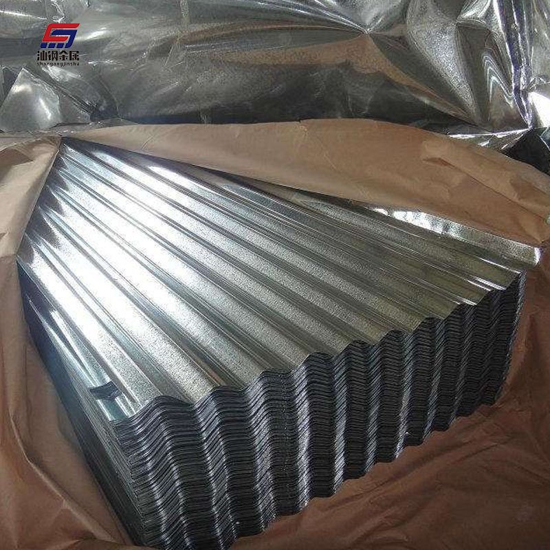 DX51D SGCC CGCC Galvanized Roof Sheet Metal Corrugated Roofing Sheet 30-275g GI GL Corrugated Galvanized Steel Sheets