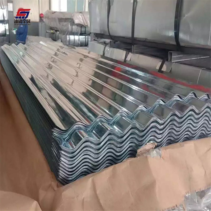 DX51D SGCC CGCC Galvanized Roof Sheet Metal Corrugated Roofing Sheet 30-275g GI GL Corrugated Galvanized Steel Sheets