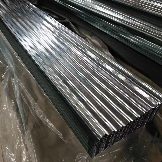 Roofing Sheet Build Materials GI GL Galvanized Zinc Coated Metal Steel Cutting Hot-dipped Galvanized Steel Plate Skin Pass