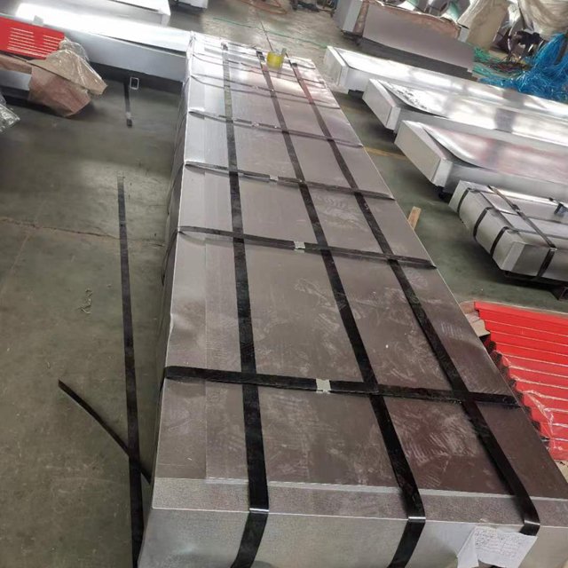 Roofing Sheet Build Materials GI GL Galvanized Zinc Coated Metal Steel Cutting Hot-dipped Galvanized Steel Plate Skin Pass
