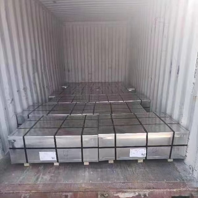 Roofing Sheet Build Materials GI GL Galvanized Zinc Coated Metal Steel Cutting Hot-dipped Galvanized Steel Plate Skin Pass