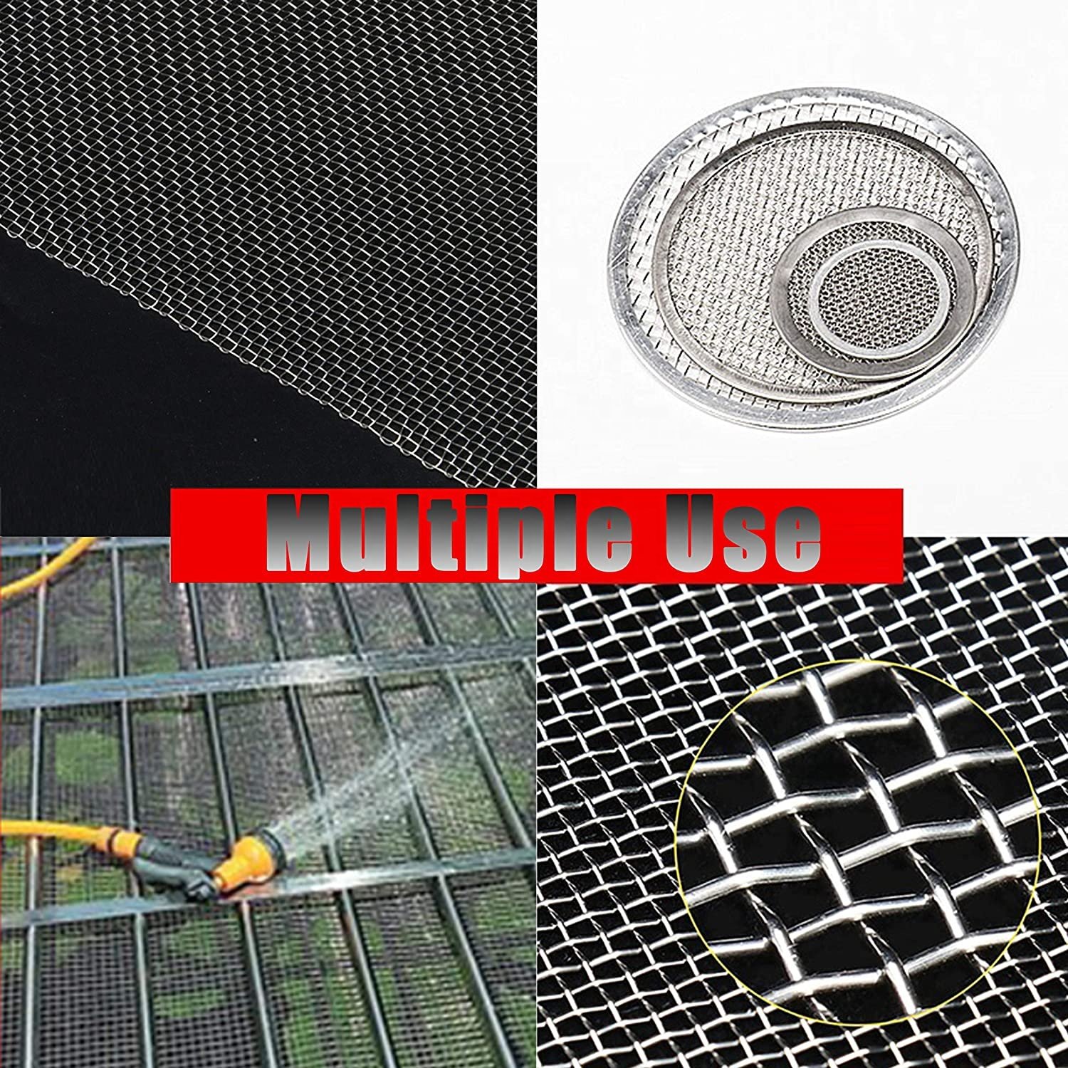 8 10 15 20 30 40 50 60 80 200 Mesh Brass Copper Stainless Steel Dutch or Plain Woven Wire Mesh For Filtration