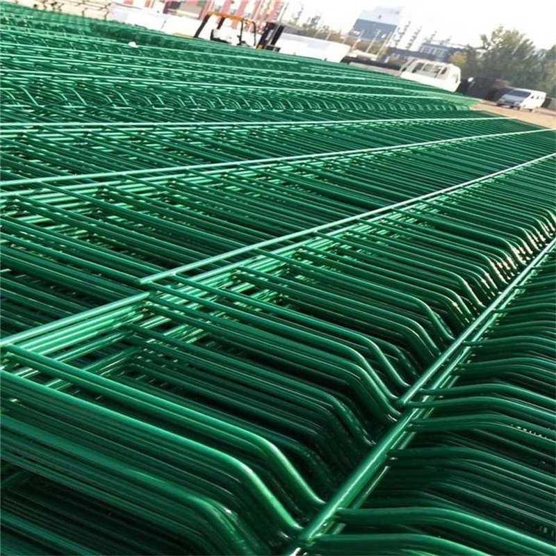 wpc 3d connector metal bilateral wire gate galvanized curved vinyl fence top thorny panel production