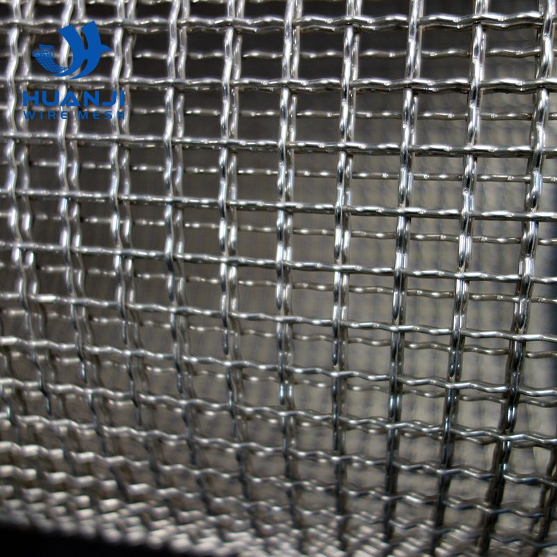 High Carbon Steel Galvanized Crimped Mesh/Stainless Steel Crimped Mesh/Vibrating Mining Wire Screen Mesh