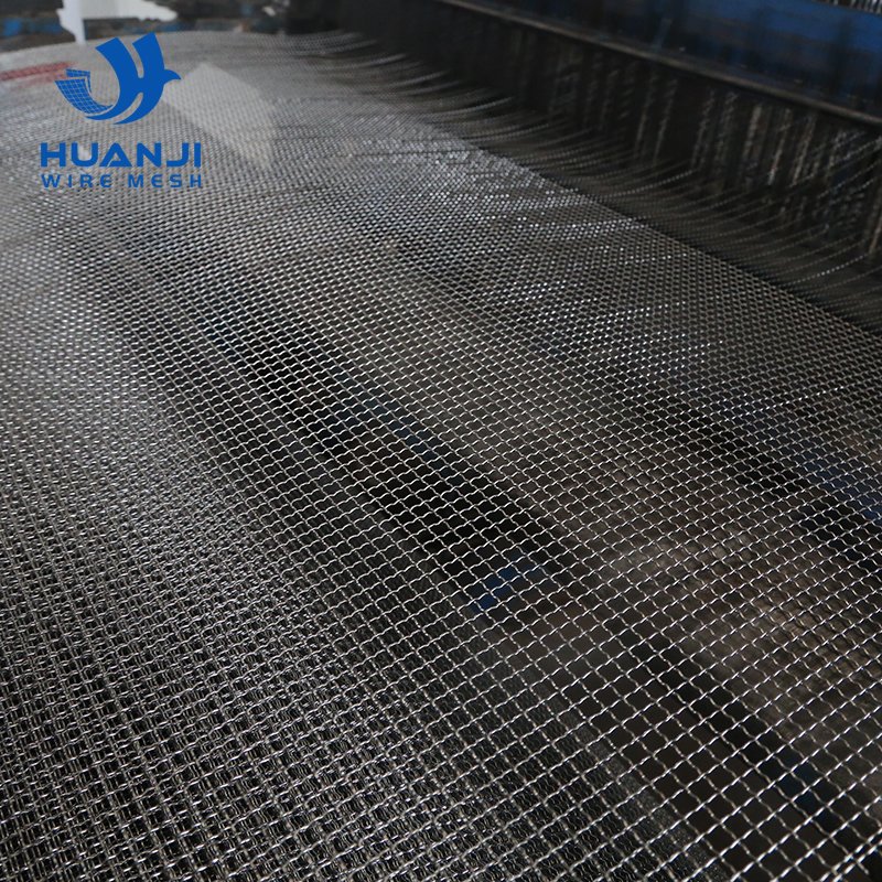 High Carbon Steel Galvanized Crimped Mesh/Stainless Steel Crimped Mesh/Vibrating Mining Wire Screen Mesh