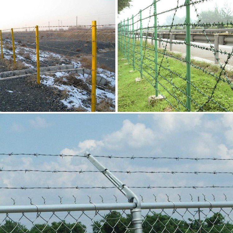 Factory Direct Sales 50kg Barbed Wire Price Per Roll Galvanized Barbed Wire Fence Used Barb Wire For Sale