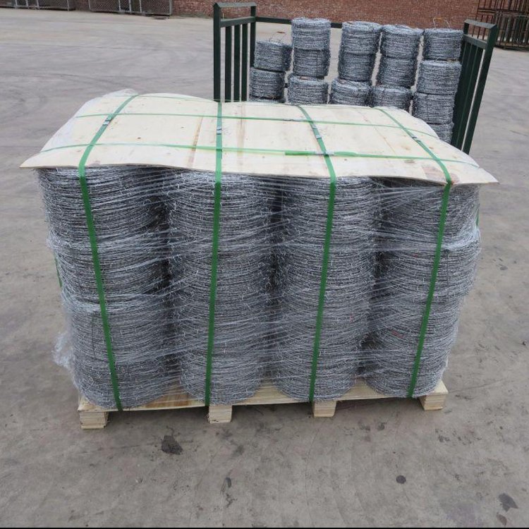 Factory Direct Sales 50kg Barbed Wire Price Per Roll Galvanized Barbed Wire Fence Used Barb Wire For Sale