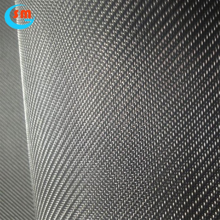Stainless Steel Wire Meshes Filter Screen Micron Filter Cloth Twill Weave Steel Wire Mesh