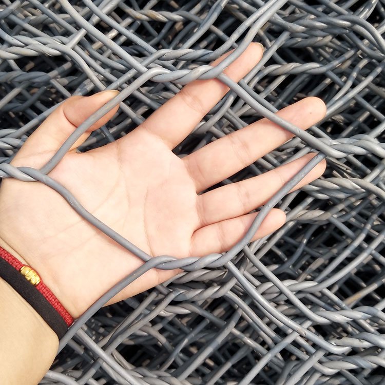 Anti Rust Woven Gabion Baskets 1mx1mx2m Stone Filled Rock Protection for Lake Slope Protection Works