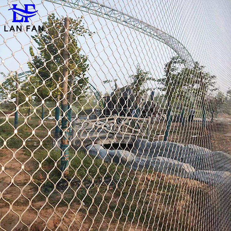 Stainless Steel Wire Rope Mesh Durable Steel Wire Mesh with Stainless Steel Rope