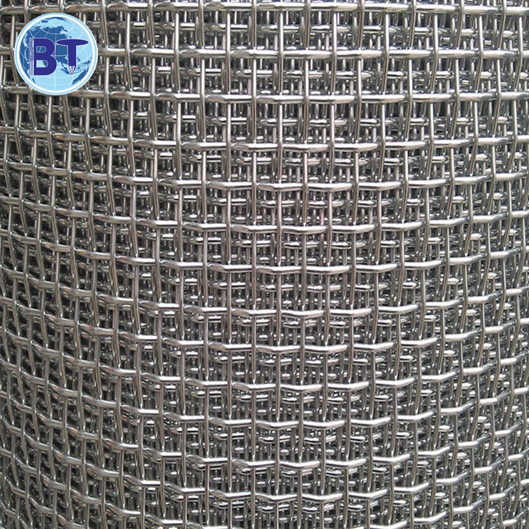 Square Woven Iron Wire Mesh Galvanized Steel Wire Cloth Mesh