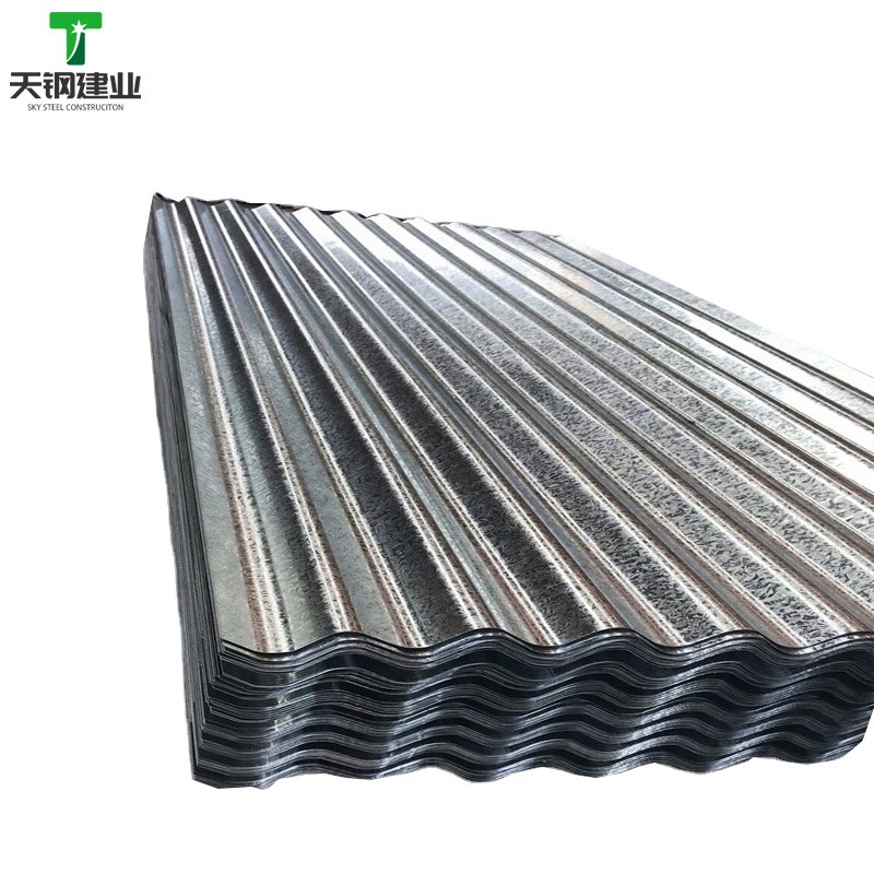 Roof tile 0.5mm thick ppgi zink galvanized 20 gauge corrugated steel roofing sheet