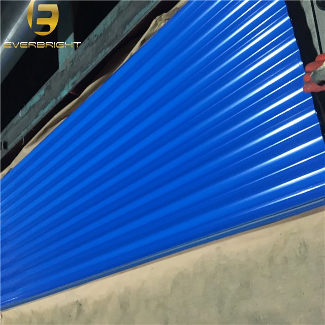 brick red corrugated steel roofing sheet color steel tile press tile prepainted galvanized iron sheet