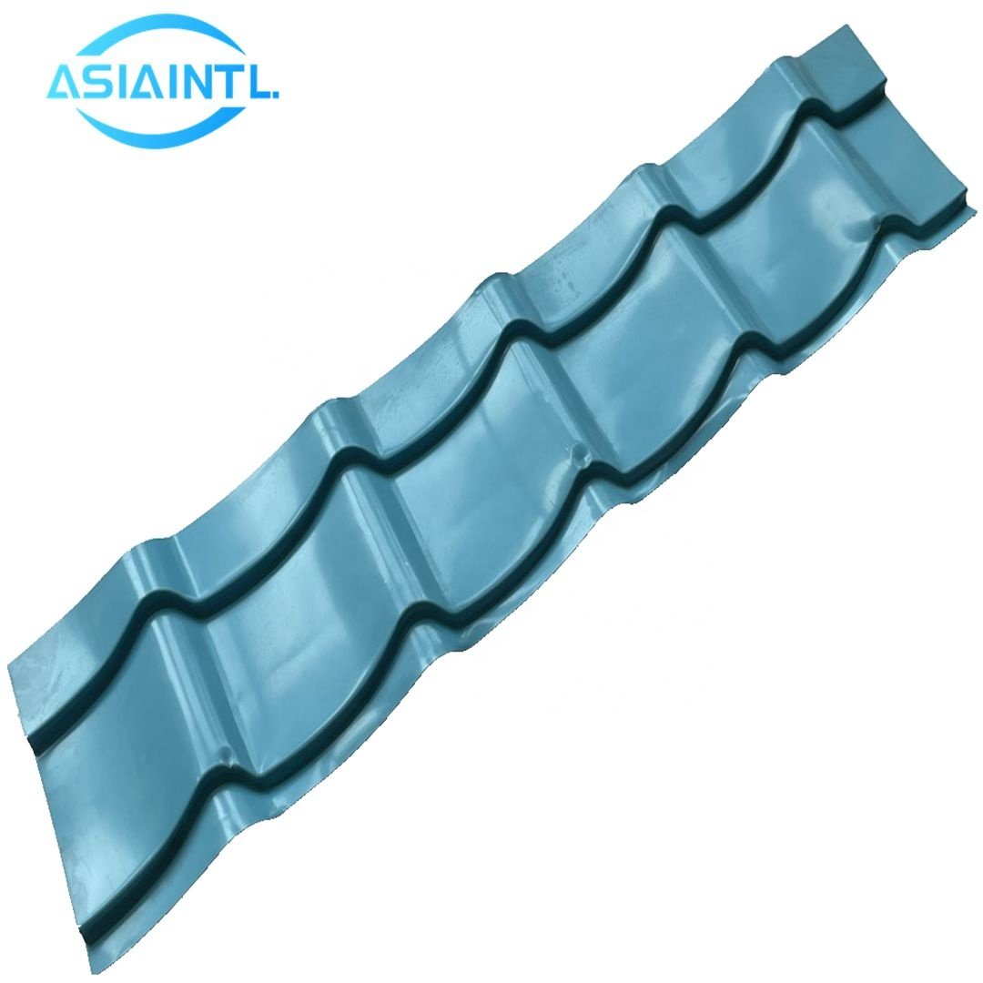 Sheet Galvanized Corrugated with Color Steel Plate Zinc Sandwich Panel Red Anti Time Roof