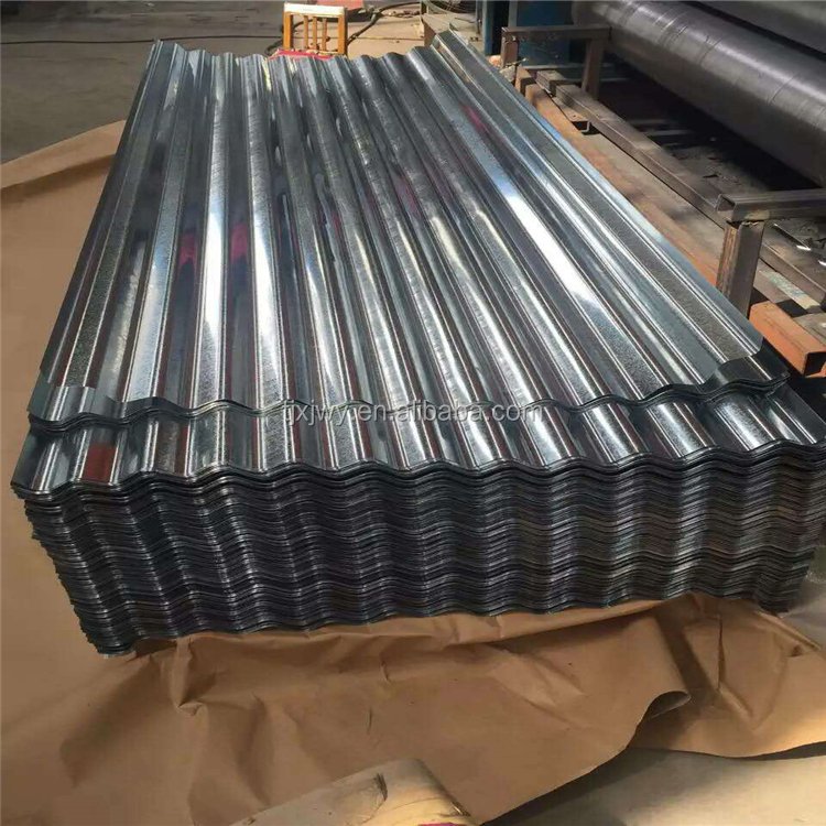 Galvanized Steel Corrugated Metal Sheet Roof Panel , Roofing Materials , PPGL Sheet