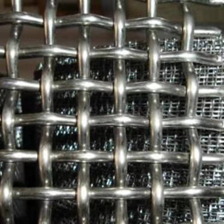 Wholesale Galvanized Square Woven Wire Mesh / Stainless Steel Crimped Wire Mesh