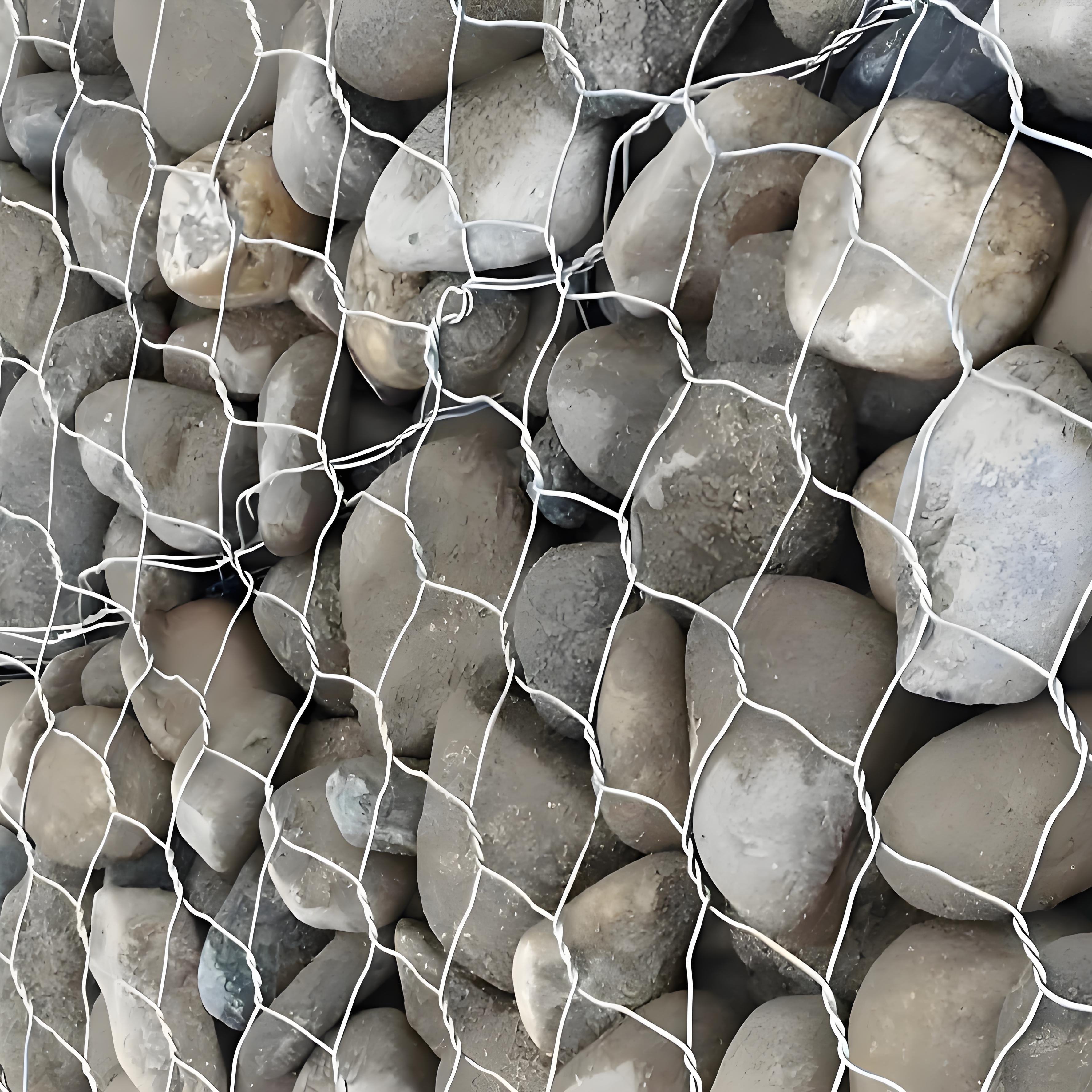 Factory Direct Supply Wire Diameter 2.7mm Iron Wire Zinc Coated Gabion Mesh Gabion Basket