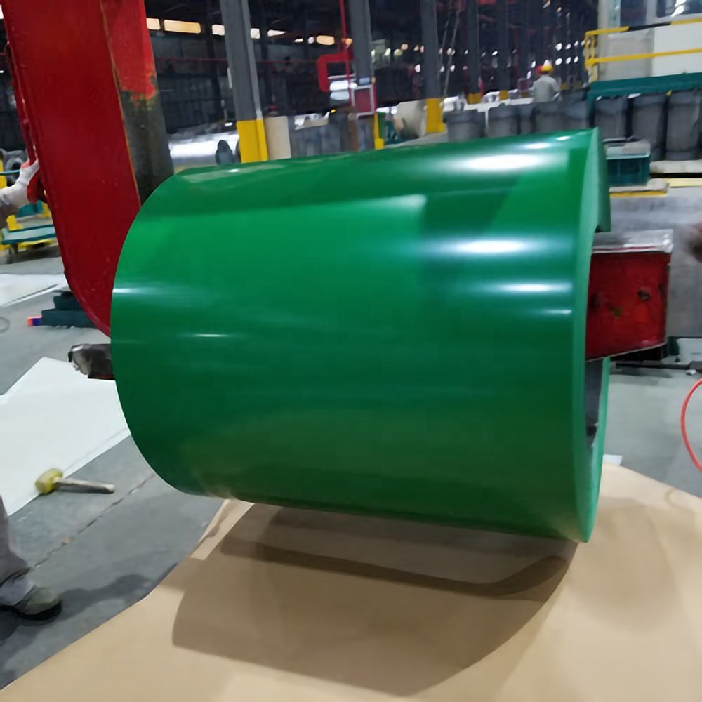 Ral 6032 color coated gi ppgi prepainted galvanized steel coil for roofing sheet