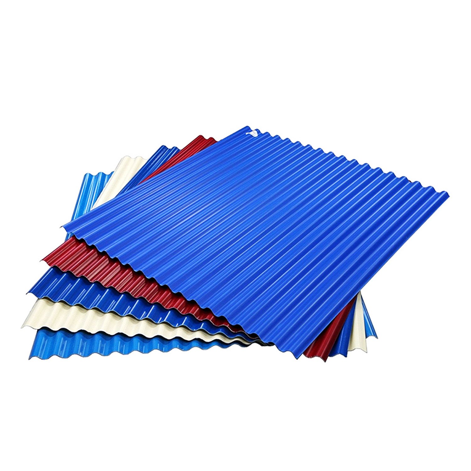 0.4-0.6mm thickness Corrugated roofing sheet galvanized steel roofing sheet in big stock