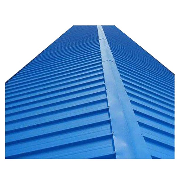 Classic Tiles Style Construction Materials PE Coated Galvanized Steel Corrugated Long Span Colored IBR Prepainted Roofing Sheet