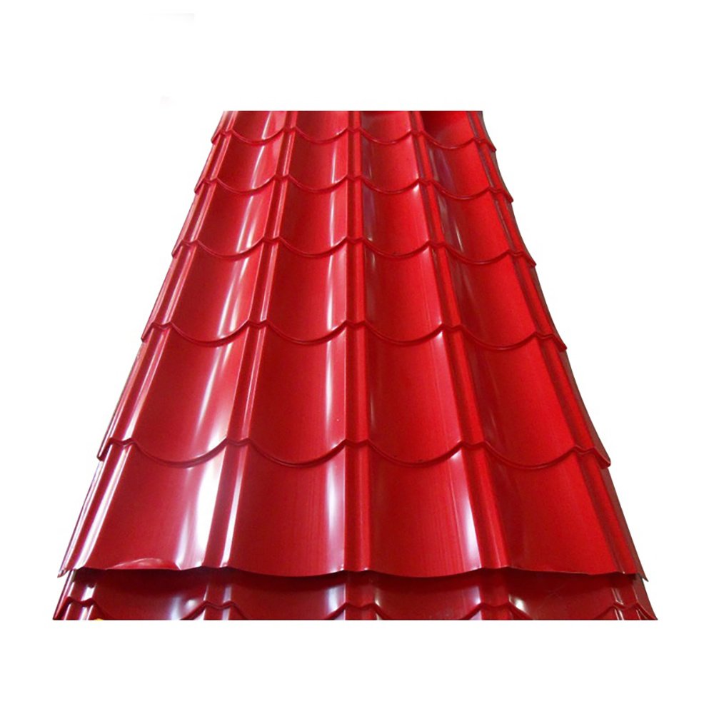 Prepainted Color Coated Zinc Aluminium Gi Ibr Iron Corrugated Steel Roofing Sheet