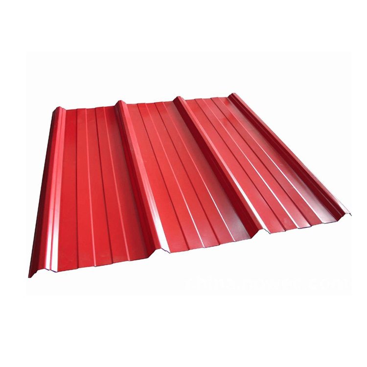 Color Prepainted Corrugated Metal Steel PPGI Steel Roofing Sheet factory price with fast delivery