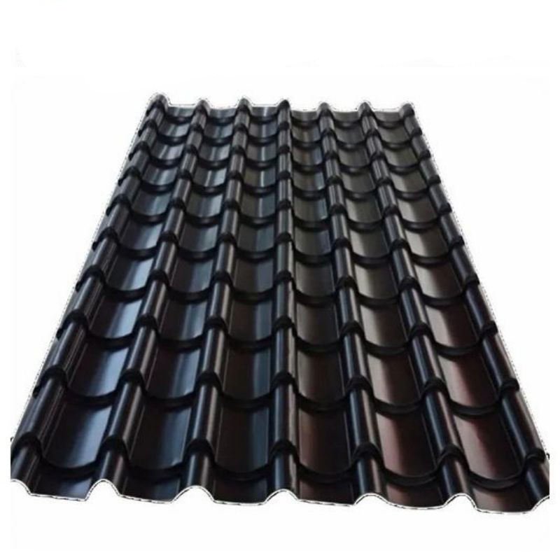 galvanized iron sheet color galvanized roof prepainted steel black roofing metal sheet roof tile corrugated