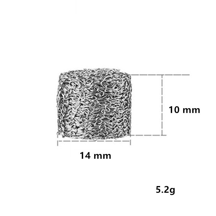 High quality compressed Knitted Stainless steel Replacement Pressure Washer Snow Foam Lance Mesh Gauze Filter