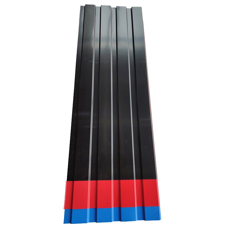 0.13mm~2.0 mm Black Polyester Coated Galvanised Steel roof Sheets