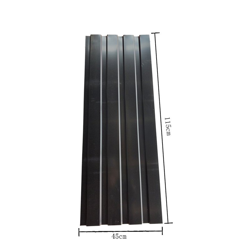 0.13mm~2.0 mm Black Polyester Coated Galvanised Steel roof Sheets