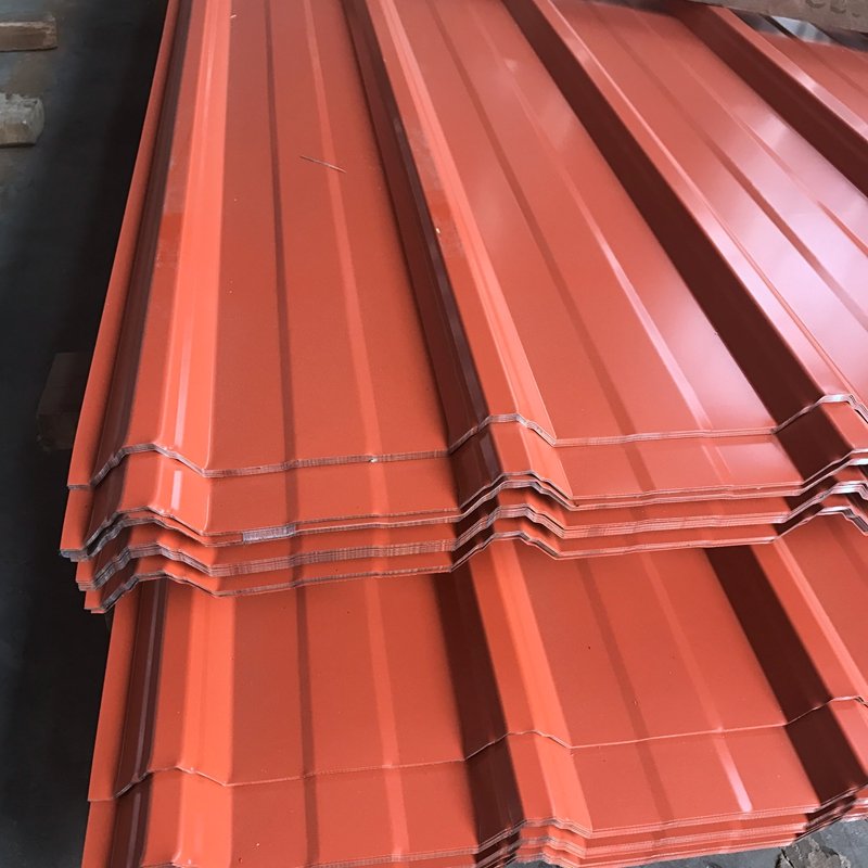 0.13mm~2.0 mm Black Polyester Coated Galvanised Steel roof Sheets