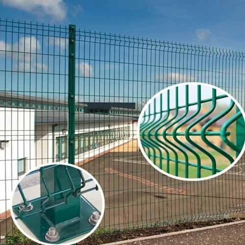Home Outdoor 3D Curved Welded Wire Mesh Garden Fence For Fence Panel for Playground/Welded Wire Mesh Fence