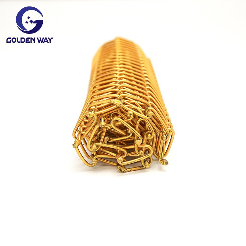 Mesh for Decorative Curtain Brass Wire Mesh Metal Woven Wire Copper 5mm High Quality Plain Weave Stainless Steel Chain Link Mesh