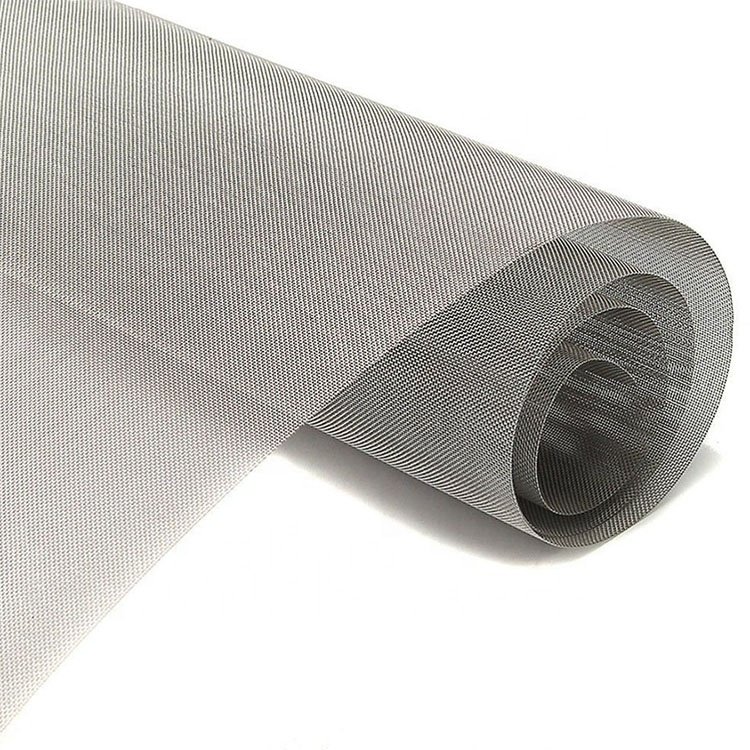 Wholesale price 304 316 316L 100 mesh stainless steel wire mesh screen