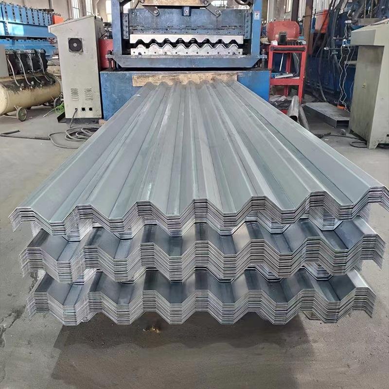 16 Foot 16 Ft 18 Gauge 180 1mm Thickness Zinc Color Coated Corrugated Metal Steel Sheets Roofing Panels