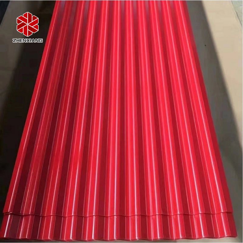 ZhenXiang galvanized corrugated roofing steel sheet metals iron galvanized steel sheet galvanized steel coil sheet