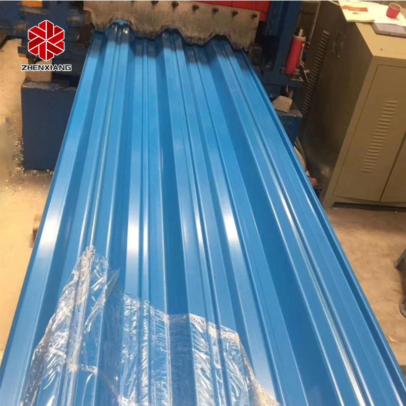 ZhenXiang galvanized corrugated roofing steel sheet metals iron galvanized steel sheet galvanized steel coil sheet