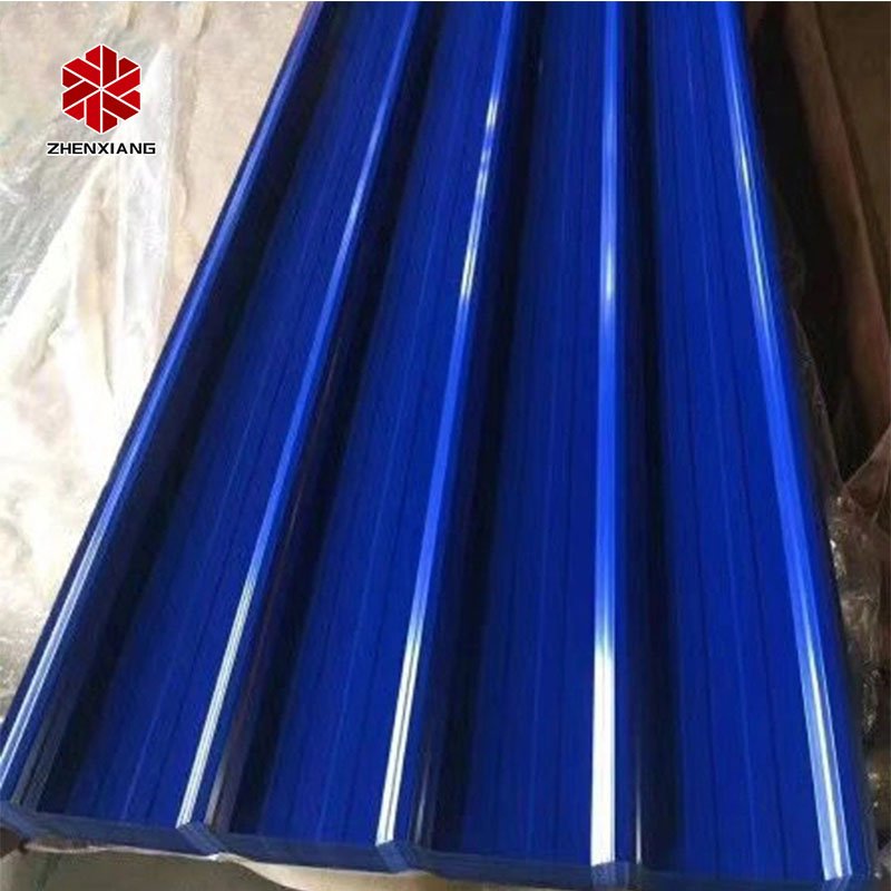 ZhenXiang galvanized corrugated roofing steel sheet metals iron galvanized steel sheet galvanized steel coil sheet
