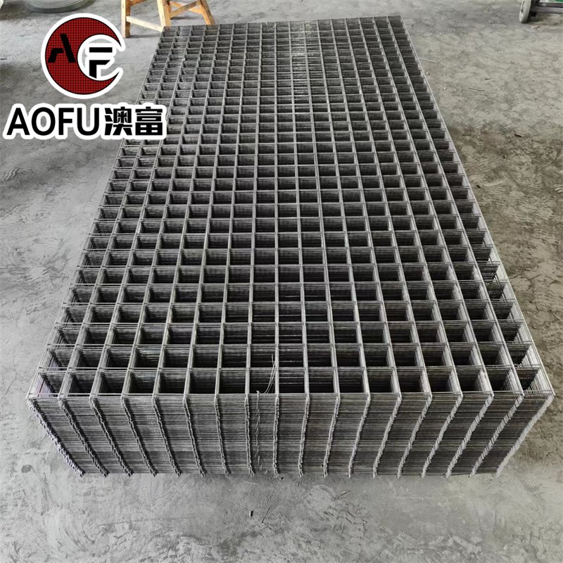 2x2 4x4 Cheap Price Non-galvanized Black Wire Welded Steel Wire Mesh Panel Sheets For Construction Site