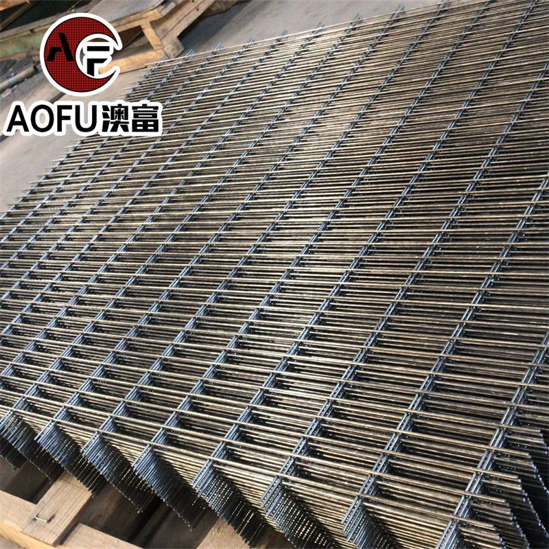 2x2 4x4 Cheap Price Non-galvanized Black Wire Welded Steel Wire Mesh Panel Sheets For Construction Site