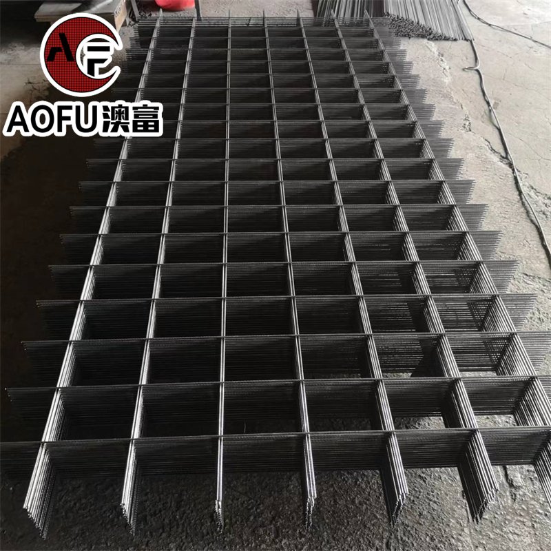 2x2 4x4 Cheap Price Non-galvanized Black Wire Welded Steel Wire Mesh Panel Sheets For Construction Site