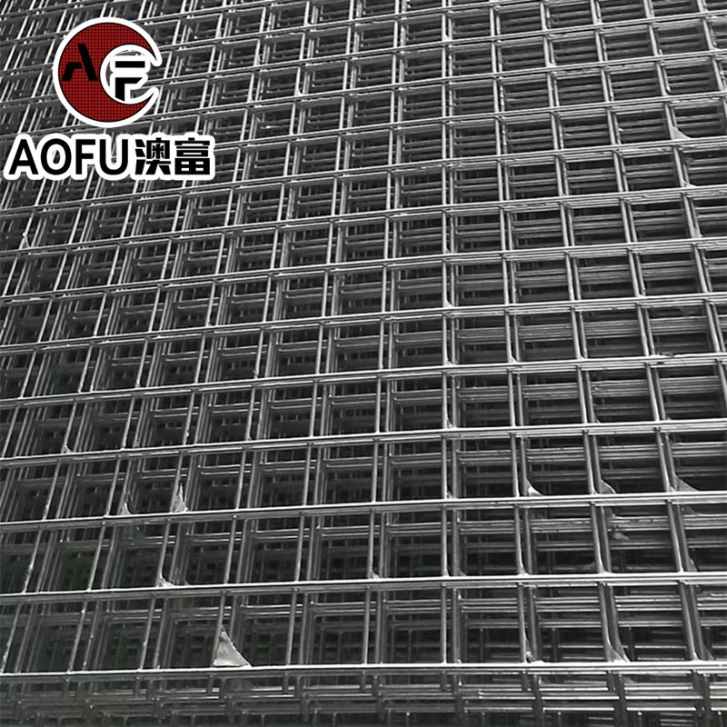 2x2 4x4 Cheap Price Non-galvanized Black Wire Welded Steel Wire Mesh Panel Sheets For Construction Site