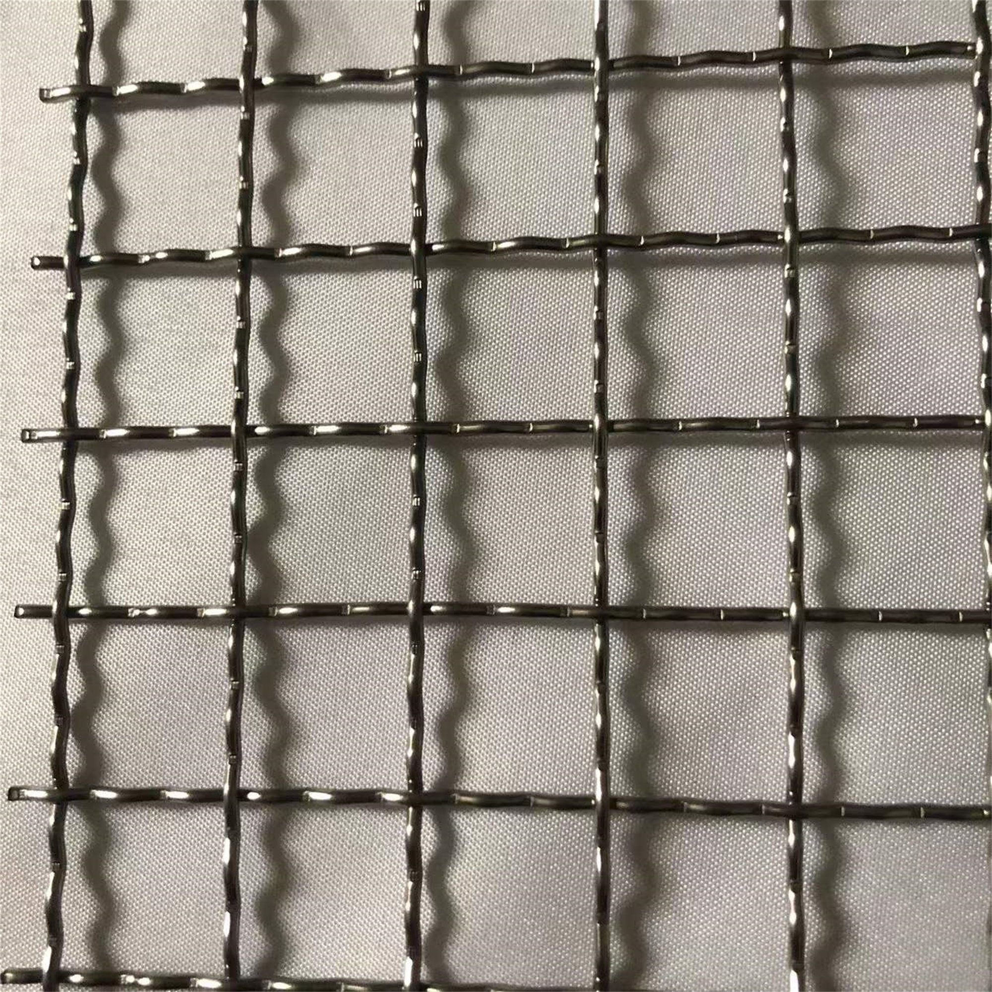 Competitive Price Galvanized Square Woven Stainless Steel Crimped Wire Mesh