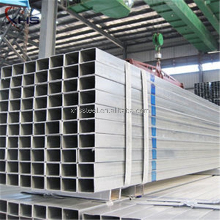 Ms Pipe Welded Galvanized Steel Pipes Carbon Square rectangular Hollow Section Steel Tubes
