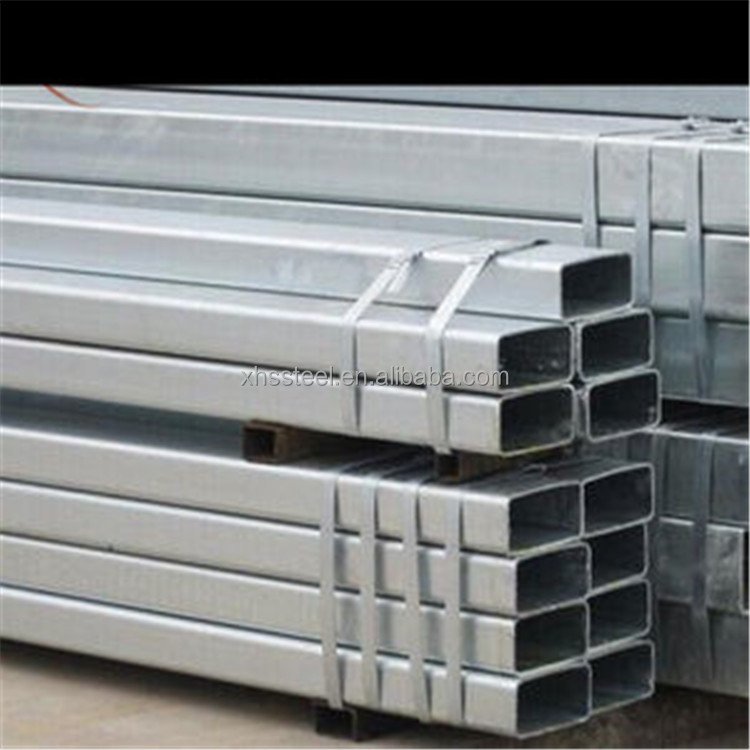 Ms Pipe Welded Galvanized Steel Pipes Carbon Square rectangular Hollow Section Steel Tubes