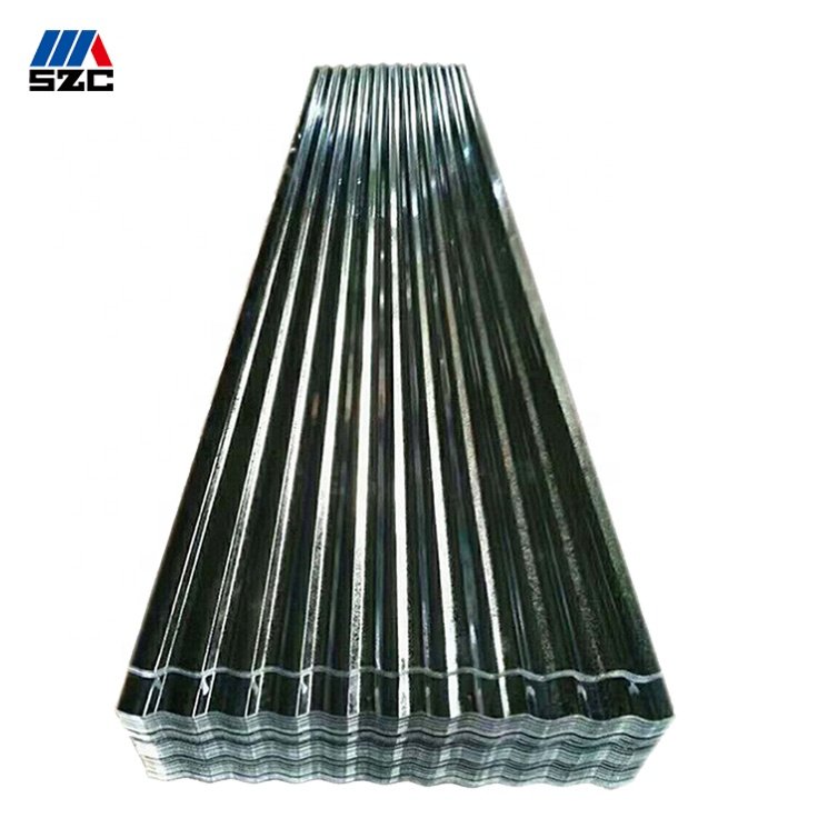 HOT DIPPED 0.21mm galvanized GI corrugated steel roofing sheet