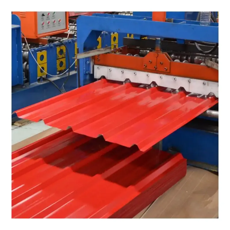 Ppgi Corrugated Metal Roofing Sheet Prepainted Galvanized Steel Sheet