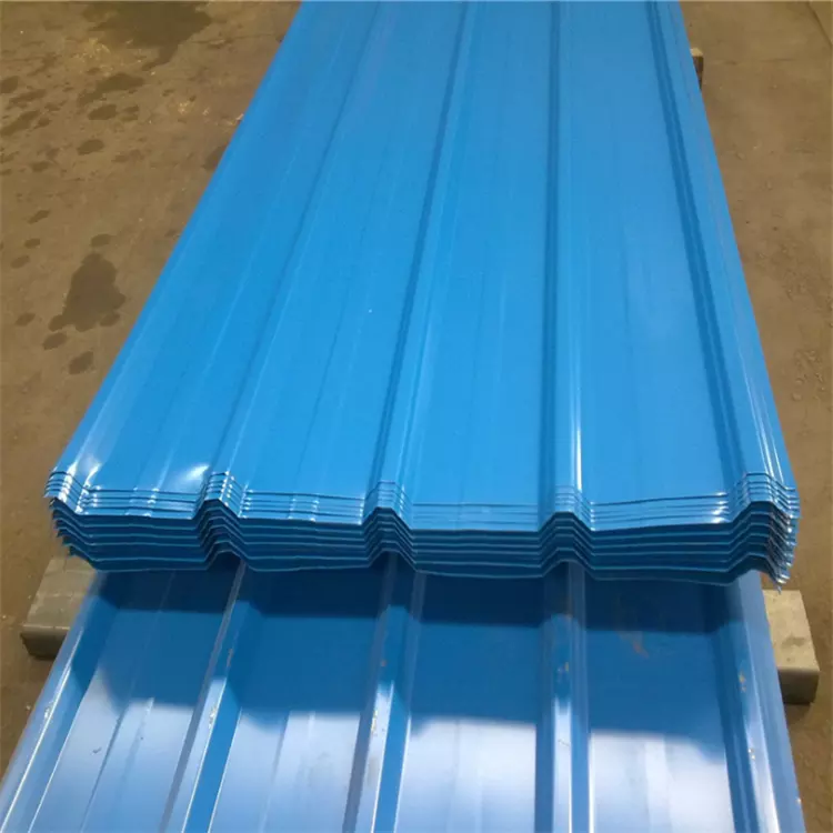 Zinc Metal Plate RAL Prepainted Zinc Roof Panels Color Coated Iron Corrugated Galvalume Steel Roofing Sheet Plate