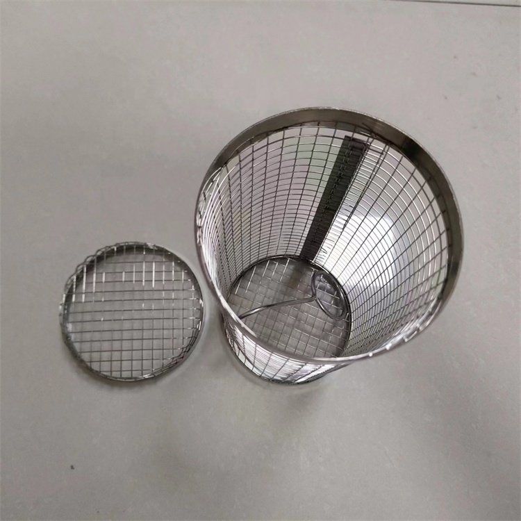 Greatest Ever round Stainless Steel Wire Rolling Grilling Basket BBQ Grill Mesh for Camping Barbecue Rack