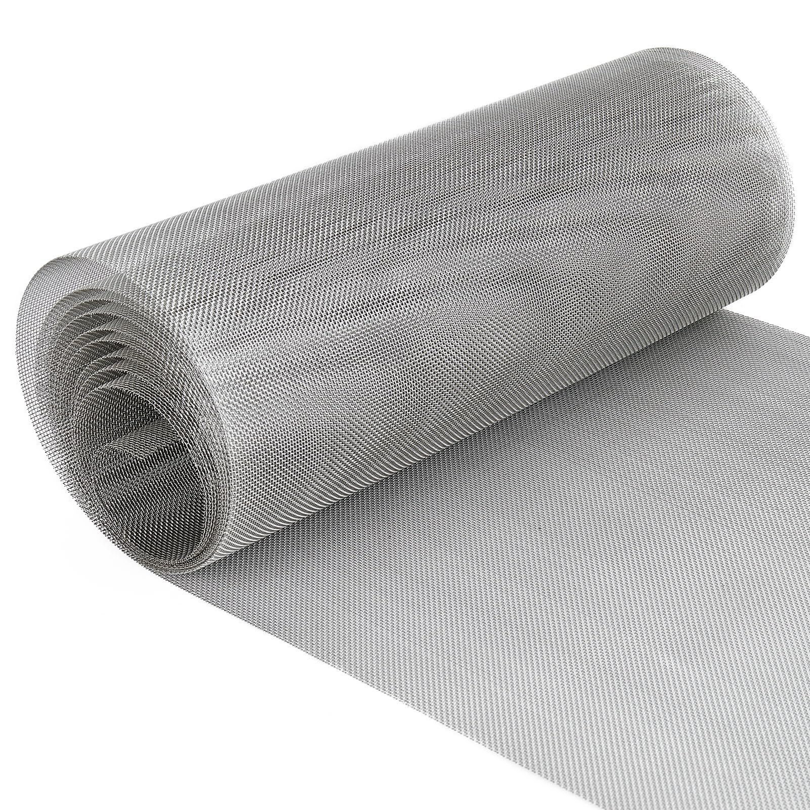 Stainless Steel Woven Wire Mesh Stainless Steel Filter Screen Protective Fence Net SS304 316 316L